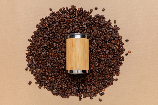 Термокружка Bamboo coffee-to-go, 270 мл с логотипом в Астрахани заказать по выгодной цене в кибермаркете AvroraStore