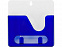 Подставка под ручки  Навесная, синий с логотипом в Астрахани заказать по выгодной цене в кибермаркете AvroraStore