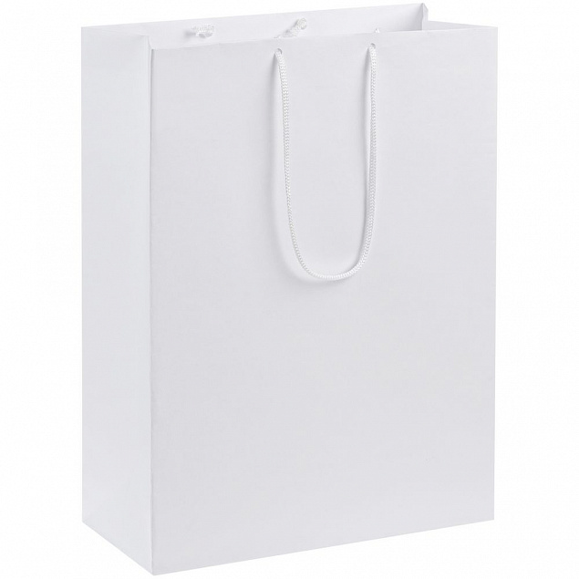 Пакет бумажный Porta XL, белый с логотипом в Астрахани заказать по выгодной цене в кибермаркете AvroraStore