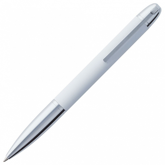 Ручка шариковая Arc Soft Touch, белая с логотипом в Астрахани заказать по выгодной цене в кибермаркете AvroraStore