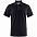 Рубашка поло мужская Sunset, черная с логотипом в Астрахани заказать по выгодной цене в кибермаркете AvroraStore