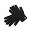 Перчатки сенсорные DESPIL, полиэстер RPET, черный с логотипом в Астрахани заказать по выгодной цене в кибермаркете AvroraStore