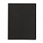 Бизнес-блокнот "Biggy", B5 формат, черный, серый форзац, мягкая обложка, в клетку с логотипом в Астрахани заказать по выгодной цене в кибермаркете AvroraStore