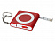 Брелок-рулетка с фонариком "Книга", 1м с логотипом в Астрахани заказать по выгодной цене в кибермаркете AvroraStore