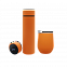 Набор Hot Box CS grey (оранжевый) с логотипом в Астрахани заказать по выгодной цене в кибермаркете AvroraStore