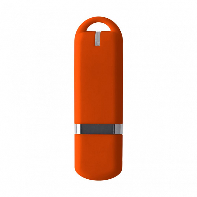 Флешка Memo, 16 Гб, оранжевая с логотипом в Астрахани заказать по выгодной цене в кибермаркете AvroraStore
