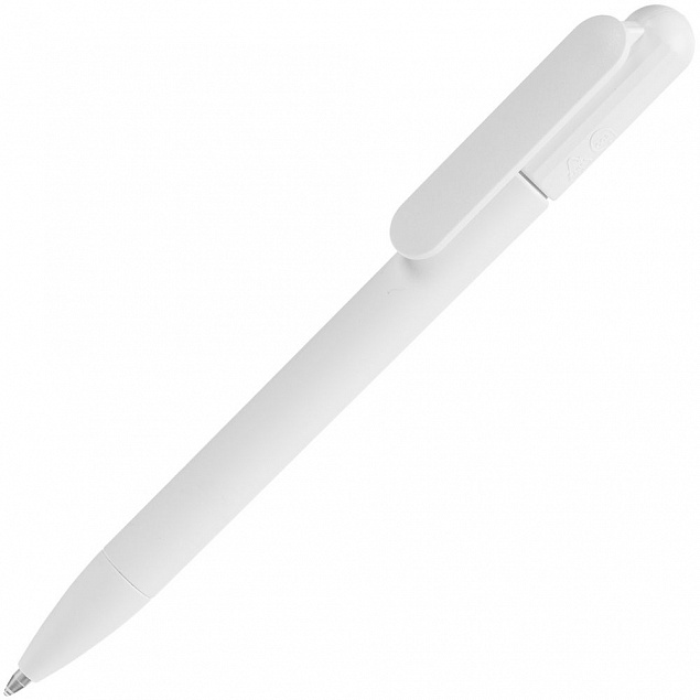 Ручка шариковая Prodir DS6S TMM, белая с логотипом в Астрахани заказать по выгодной цене в кибермаркете AvroraStore