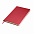 Бизнес-блокнот SIMPLY FLEX, А5,  красный, кремовый блок, в линейку с логотипом в Астрахани заказать по выгодной цене в кибермаркете AvroraStore
