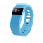 Смарт браслет ("умный браслет") Portobello Trend, The One, электронный дисплей, браслет-силикон, 240x20x10 мм, голубой с логотипом в Астрахани заказать по выгодной цене в кибермаркете AvroraStore