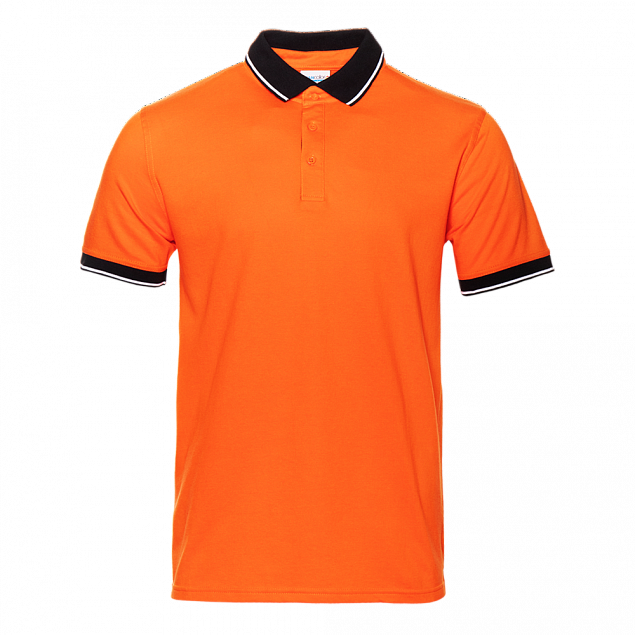 Рубашка поло Рубашка 04C Оранжевый с логотипом в Астрахани заказать по выгодной цене в кибермаркете AvroraStore