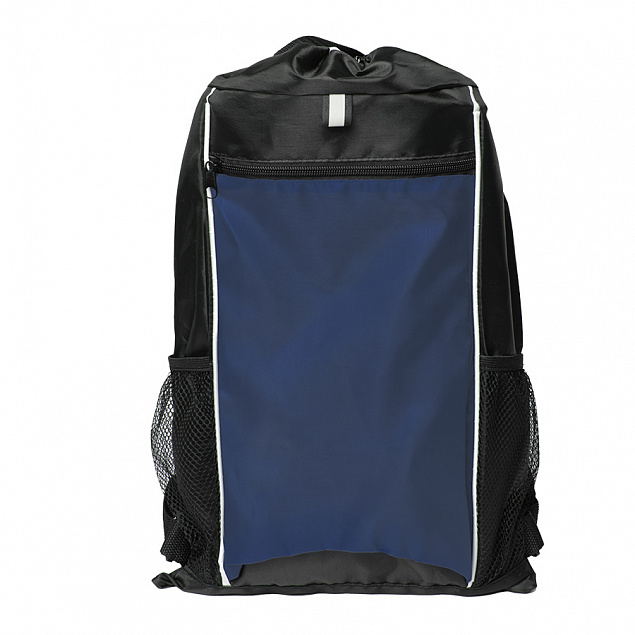 Рюкзак Fab, т.синий/чёрный, 47 x 27 см, 100% полиэстер 210D с логотипом в Астрахани заказать по выгодной цене в кибермаркете AvroraStore