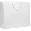 Пакет бумажный «Блеск», большой, белый с логотипом в Астрахани заказать по выгодной цене в кибермаркете AvroraStore