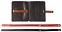 Автобумажник Leaf Explorer, черный с коричневым хлястиком с логотипом в Астрахани заказать по выгодной цене в кибермаркете AvroraStore