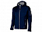 Куртка софтшел Match мужская, темно-синий/серый с логотипом в Астрахани заказать по выгодной цене в кибермаркете AvroraStore