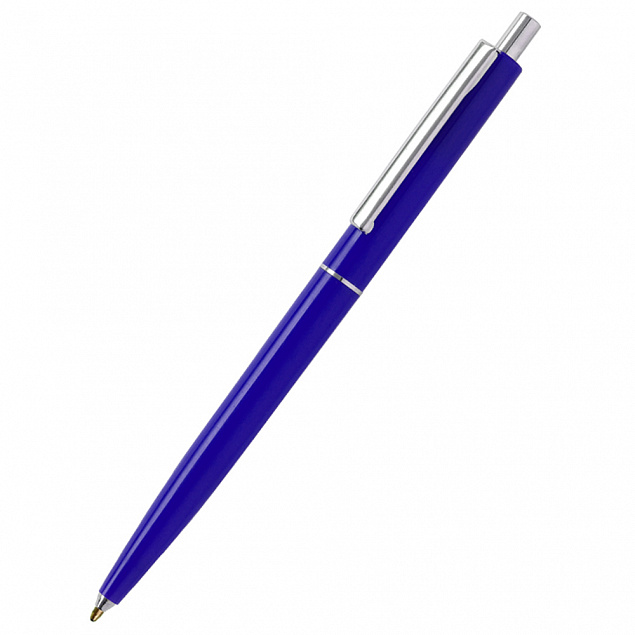 Ручка шариковая Dot - Синий HH с логотипом в Астрахани заказать по выгодной цене в кибермаркете AvroraStore