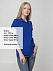 Рубашка поло женская Virma Lady, ярко-синяя с логотипом в Астрахани заказать по выгодной цене в кибермаркете AvroraStore