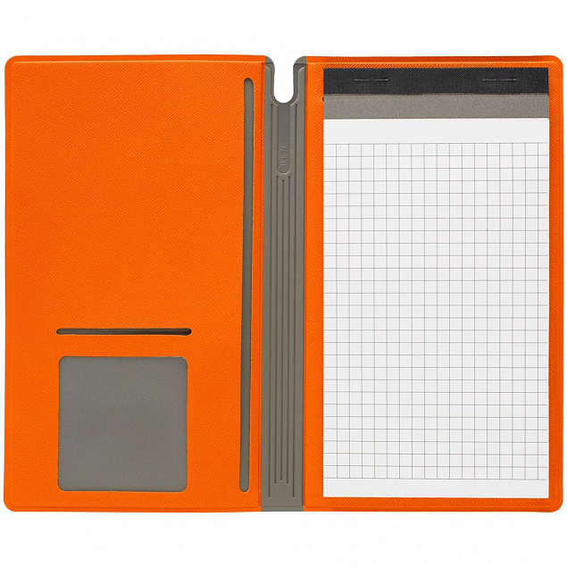 Блокнот Dual, оранжевый с логотипом в Астрахани заказать по выгодной цене в кибермаркете AvroraStore