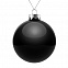 Елочный шар Finery Gloss, 10 см, глянцевый черный с логотипом в Астрахани заказать по выгодной цене в кибермаркете AvroraStore