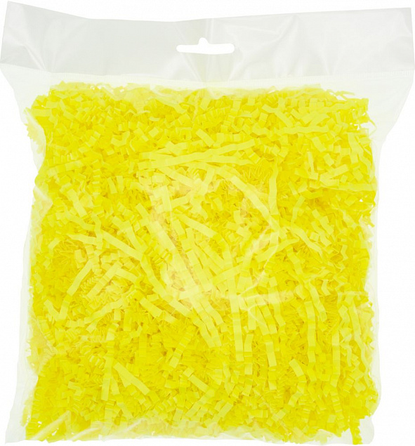 Бумажный наполнитель Chip, желтый неон с логотипом в Астрахани заказать по выгодной цене в кибермаркете AvroraStore