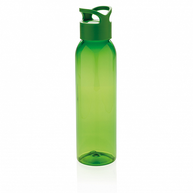Герметичная бутылка для воды из AS-пластика, зеленая с логотипом в Астрахани заказать по выгодной цене в кибермаркете AvroraStore
