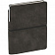 Набор Business Diary Mini, черный с логотипом в Астрахани заказать по выгодной цене в кибермаркете AvroraStore