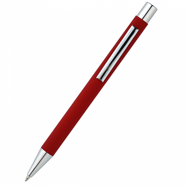 Ручка металлическая Rebecca - Красный PP с логотипом в Астрахани заказать по выгодной цене в кибермаркете AvroraStore