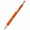 Ручка металлическая Ingrid - Оранжевый OO с логотипом в Астрахани заказать по выгодной цене в кибермаркете AvroraStore