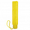 Зонт складной Basic, желтый с логотипом в Астрахани заказать по выгодной цене в кибермаркете AvroraStore