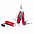 Набор: мультитул и фонарик, красный с логотипом в Астрахани заказать по выгодной цене в кибермаркете AvroraStore