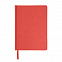 Ежедневник недатированный Bliss, А5,  красный, белый блок, без обреза с логотипом в Астрахани заказать по выгодной цене в кибермаркете AvroraStore