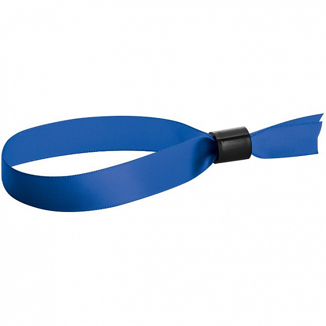 Несъемный браслет Seccur, синий с логотипом в Астрахани заказать по выгодной цене в кибермаркете AvroraStore