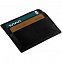 Чехол для карточек Linen, черный с логотипом в Астрахани заказать по выгодной цене в кибермаркете AvroraStore