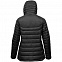 Куртка компактная женская Stavanger, черная с логотипом в Астрахани заказать по выгодной цене в кибермаркете AvroraStore