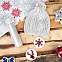 Подарочный набор WINTER TALE: шапка, термос, новогодние украшения, белый с логотипом в Астрахани заказать по выгодной цене в кибермаркете AvroraStore