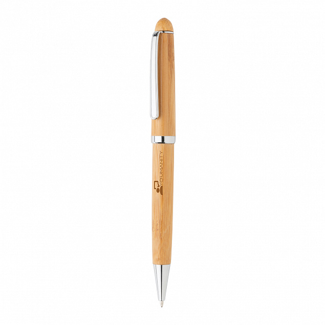 Ручка в пенале Bamboo с логотипом в Астрахани заказать по выгодной цене в кибермаркете AvroraStore
