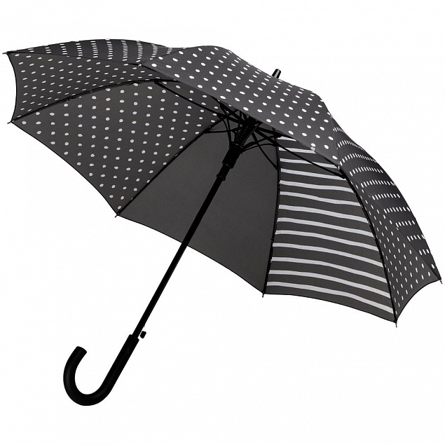 Зонт-трость Polka Dot с логотипом в Астрахани заказать по выгодной цене в кибермаркете AvroraStore