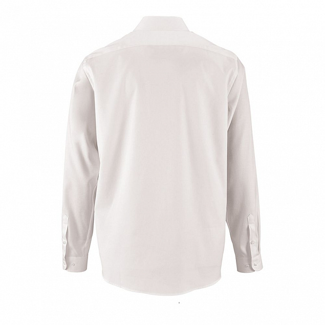 Рубашка мужская Brody Men белая с логотипом в Астрахани заказать по выгодной цене в кибермаркете AvroraStore