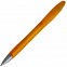 Ручка шариковая Moon, оранжевая с логотипом в Астрахани заказать по выгодной цене в кибермаркете AvroraStore