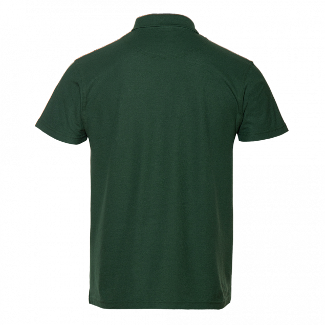 Рубашка поло Рубашка мужская 04 Тёмно-зелёный с логотипом в Астрахани заказать по выгодной цене в кибермаркете AvroraStore