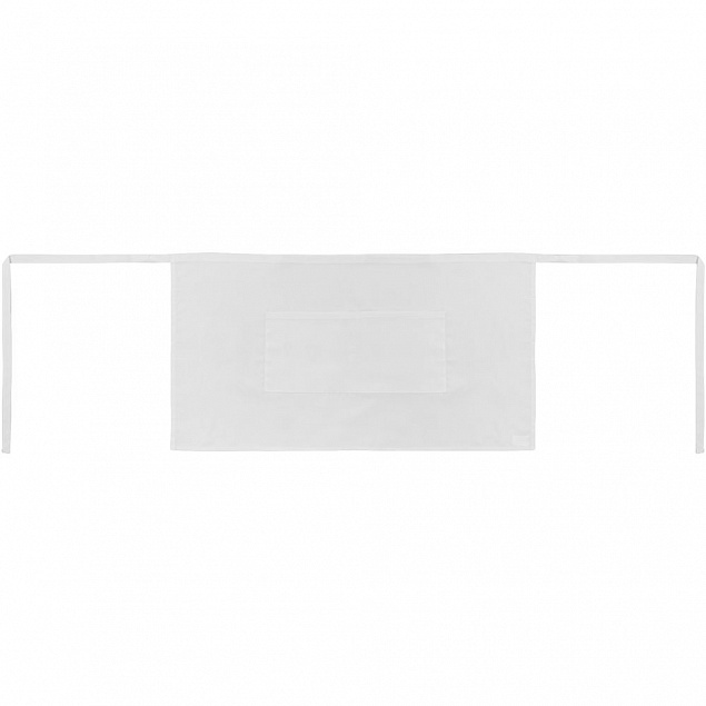 Фартук Tapster, белый с логотипом в Астрахани заказать по выгодной цене в кибермаркете AvroraStore