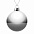 Елочный шар Finery Gloss, 10 см, глянцевый черный с логотипом в Астрахани заказать по выгодной цене в кибермаркете AvroraStore