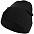Шапка Glenn, черная с логотипом в Астрахани заказать по выгодной цене в кибермаркете AvroraStore