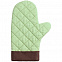 Прихватка-рукавица Keep Palms, зеленая с логотипом в Астрахани заказать по выгодной цене в кибермаркете AvroraStore