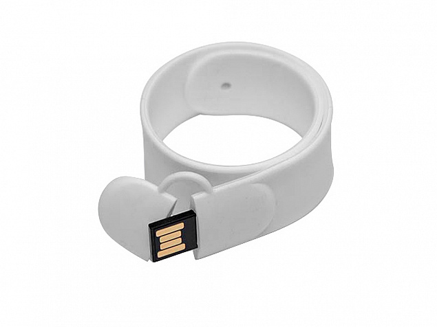 USB 2.0- флешка на 64 Гб в виде браслета с логотипом в Астрахани заказать по выгодной цене в кибермаркете AvroraStore