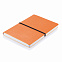 Блокнот формата A5, оранжевый с логотипом в Астрахани заказать по выгодной цене в кибермаркете AvroraStore