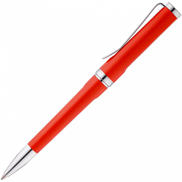 Ручка шариковая Phase, красная с логотипом в Астрахани заказать по выгодной цене в кибермаркете AvroraStore