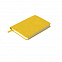 Ежедневник недатированный SALLY, A6, желтый, кремовый блок с логотипом в Астрахани заказать по выгодной цене в кибермаркете AvroraStore