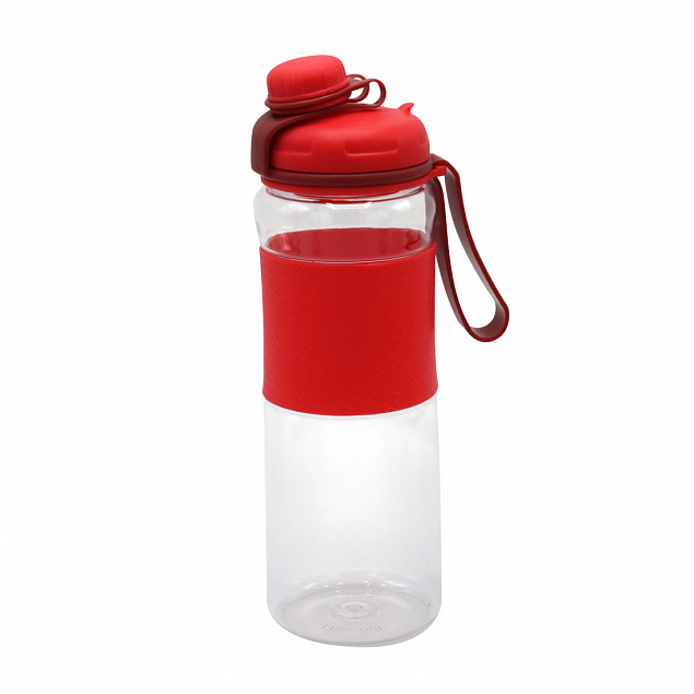 Спортивная бутылка Oriole Tritan - Красный PP с логотипом в Астрахани заказать по выгодной цене в кибермаркете AvroraStore