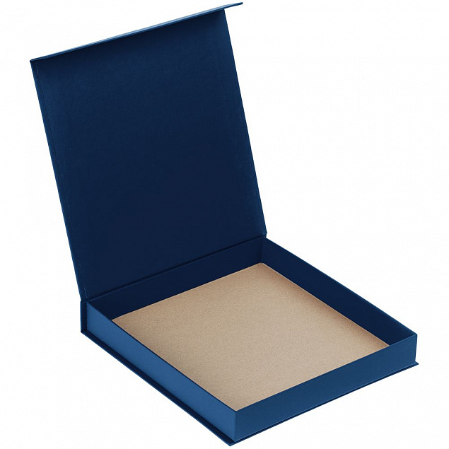 Коробка Senzo, синяя с логотипом в Астрахани заказать по выгодной цене в кибермаркете AvroraStore