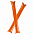 Палки-стучалки для болельщиков Hip-Hip, оранжевые с логотипом в Астрахани заказать по выгодной цене в кибермаркете AvroraStore